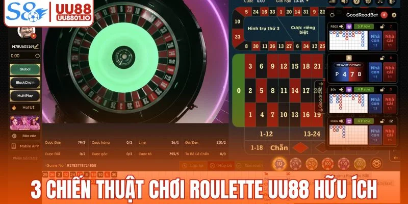 3 chiến thuật chơi Roulette UU88 hữu ích