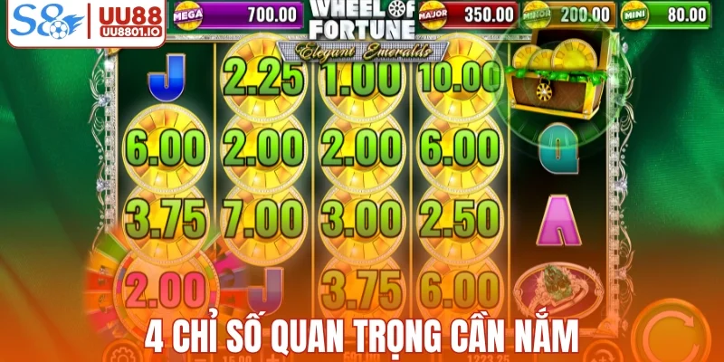 4 chỉ số cần nắm khi chơi tại Pragmatic Play