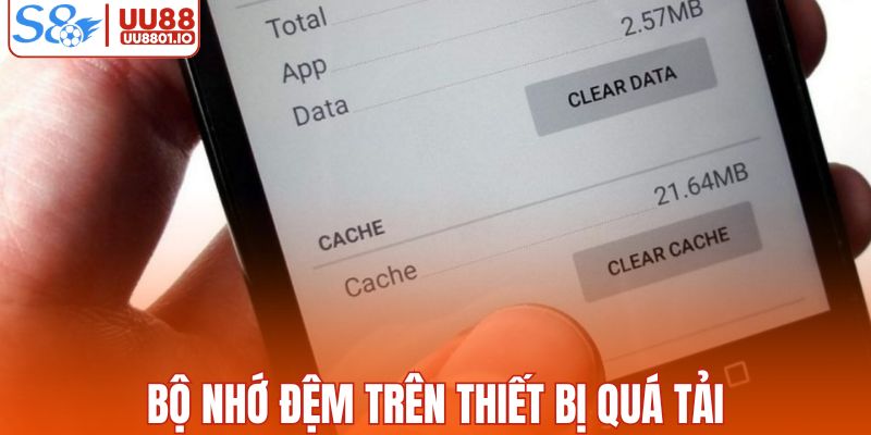 Bộ nhớ đệm hệ thống bị quá tải