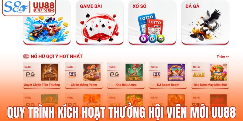 Các bước kích hoạt ưu đãi thưởng hội viên mới