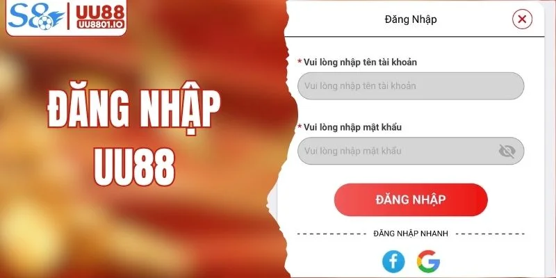Hướng Dẫn Đăng Nhập UU88 Chỉ Với 3 Bước Cực Đơn Giản