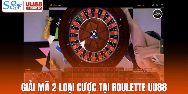 Giải mã 2 loại cược tại Roulette UU88