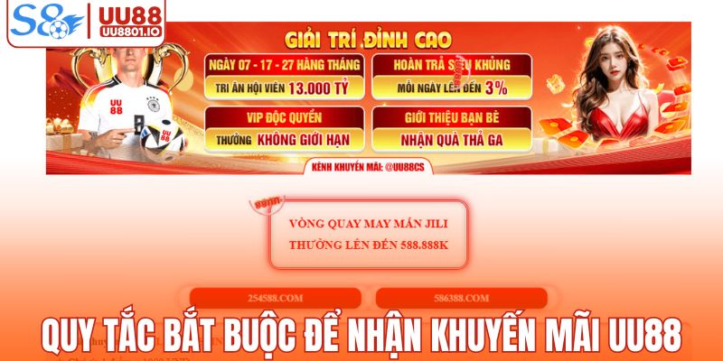 Quy tắc bắt buộc để nhận ưu đãi từ nhà cái