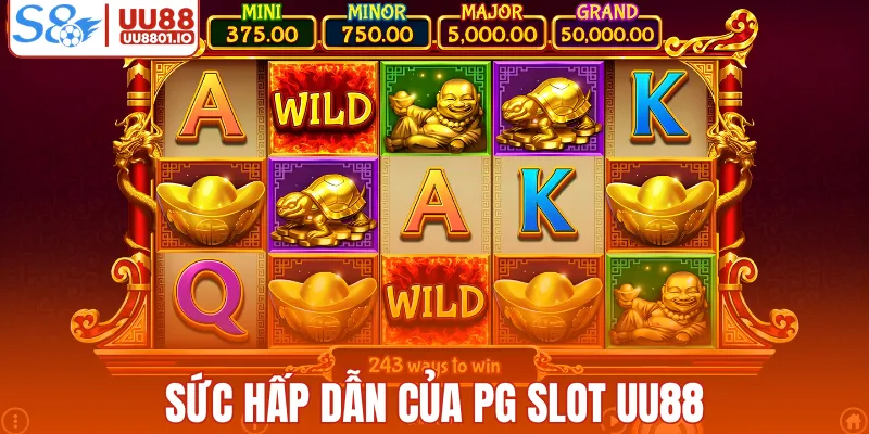Sức hấp dẫn của PG slot UU88